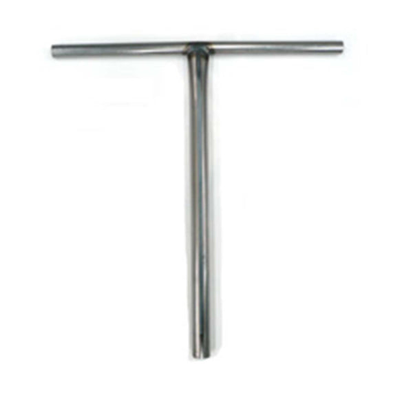 Scooter T-Bar Handlebars 500 x 500mm Raw Steel
