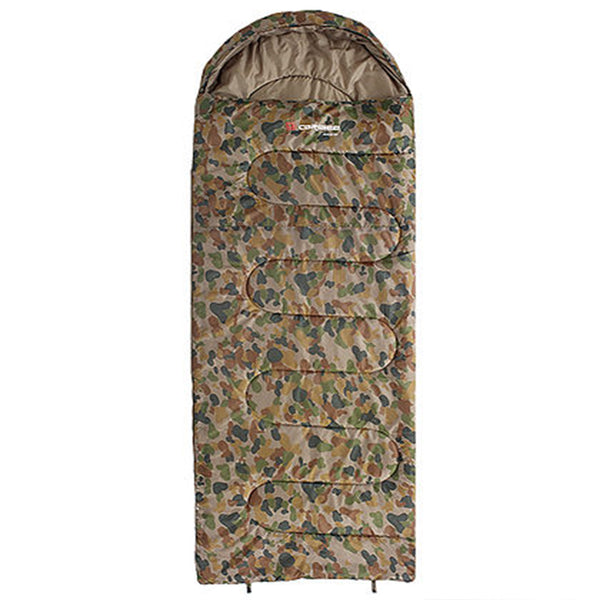 Caribee 5426 Back Country Jumbo (+5C) Auscam Sleeping Bag