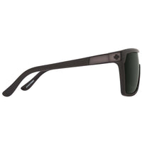 Spy Flynn Shiny Black-Matte Black Happy Grey-Green Unisex Shield Sunglasses