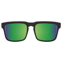 Spy Helm Matte Black - Happy Bronze Polarised With Green Spectra Sunglasses