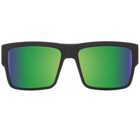 Spy Cyrus Matte Black Happy Bronze Green Spectra Polarised Sunglasses