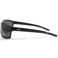 Dirty Dog Zero Shiny Black/Grey Polarised Men's Sunglasses 53651