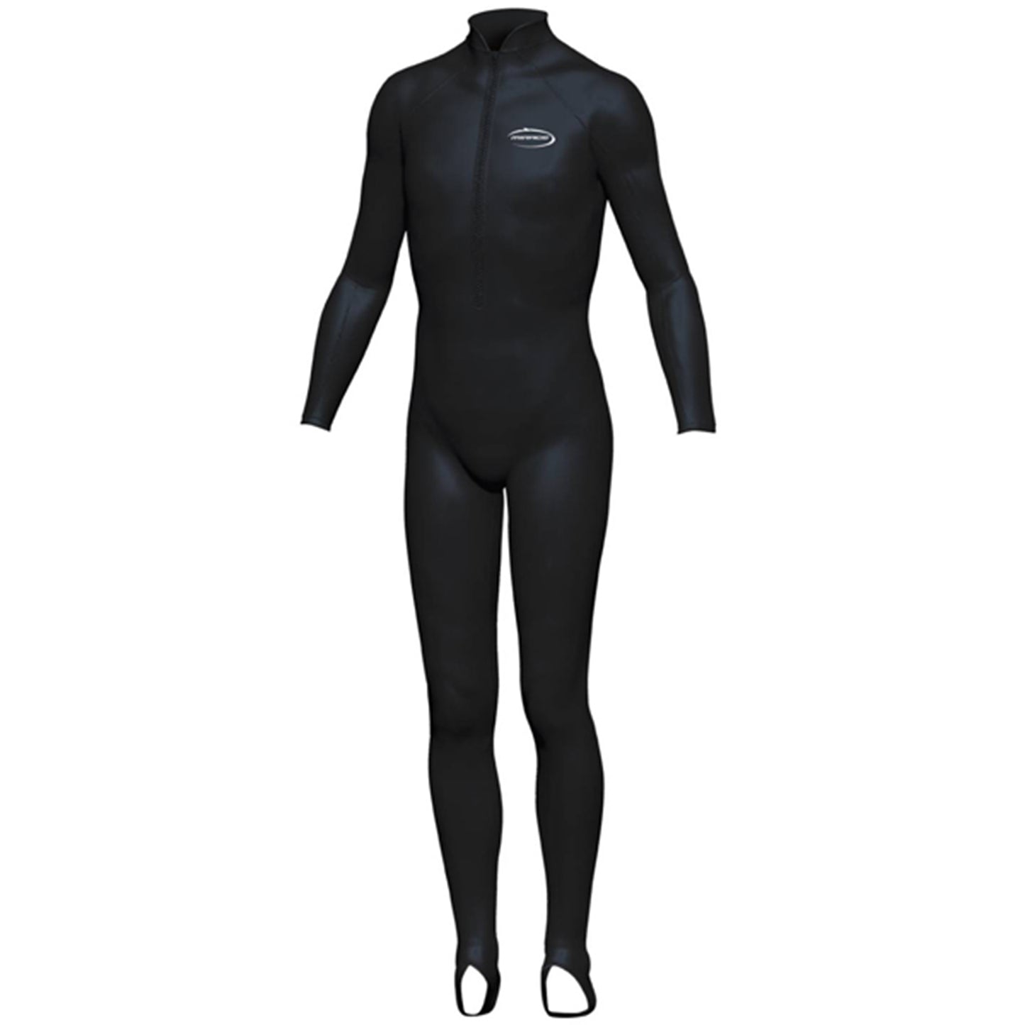 Mirage Hoodless Kids Lycra SPF50 Full Body Rashie and Stinger Suit (Black)