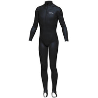 Mirage Hoodless Kids Lycra SPF50 Full Body Rashie and Stinger Suit (Black)