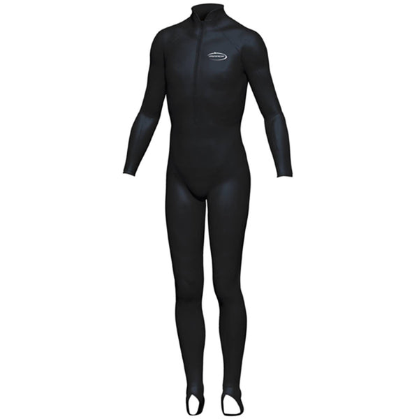 Mirage Hoodless Kids Lycra SPF50 Full Body Rashie and Stinger Suit (Black)