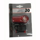 Six20 3-Function Red Rear Bike Tail Light 7340