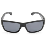 Jetpilot Dagger Matte Black/Grey Smoke Polarised Floating Sunglasses S20995