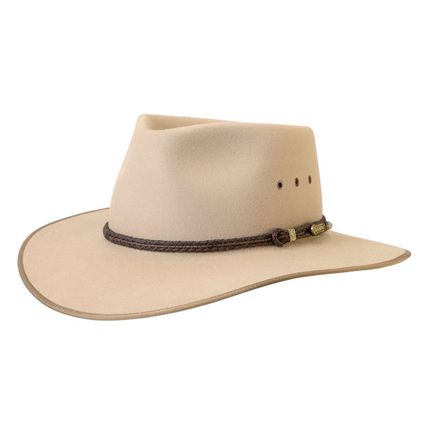 Akubra Cattleman Country Hat - Sand Size 61cm