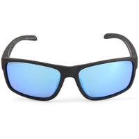 Dirty Dog Blast Satin Black-Grey/Ice Blue Mirror Polarised Men's Sunglasses 53706