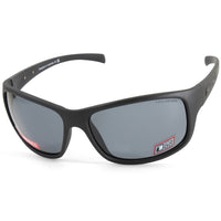 Dirty Dog Phin Satin Black/Grey Polarised Men's Sunglasses 53394