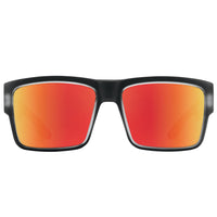 Spy Cyrus Matte Black Ice HD+ Red Spectra Mirror Polarised Men's Sunglasses