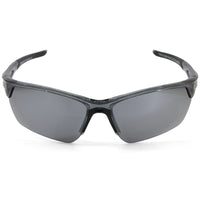 Dirty Dog Sport Track 58067 Crystal Black/Silver Mirror Polarised Sport Sunglasses