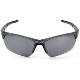 Dirty Dog Sport Track 58067 Crystal Black/Silver Mirror Polarised Sport Sunglasses