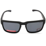 Dirty Dog Spectal Satin Black/Grey Polarised Men's Sunglasses 53557