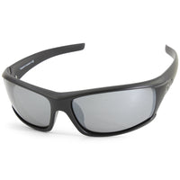 Dirty Dog Clank Satin Black/Grey Silver Polarised Men's Sunglasses 53573