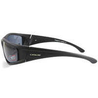 Dirty Dog Banger Satin Black/Grey Polarised Men's Sport Sunglasses 53637