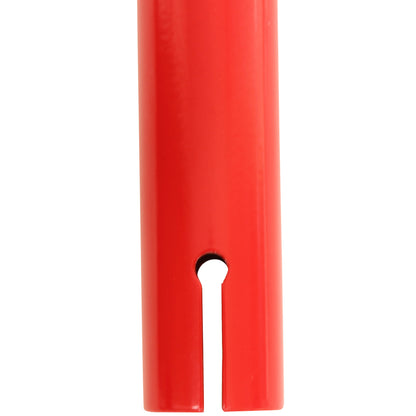 Scooter T-Bar Handlebars Powder Coated Steel Red 500 x 515mm