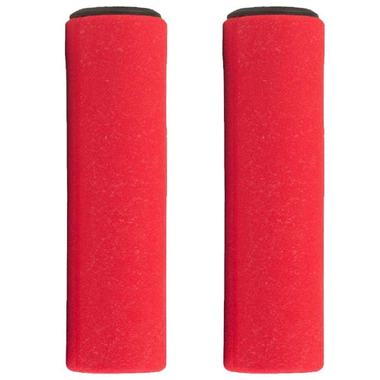 Azur 130mm Shock Absorbing Silicon Bike Handlebar Grips RED