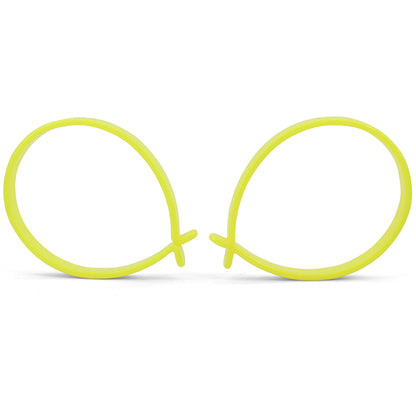 Neon Yellow Plastic Trouser Protection Band for Keeping Pants out of Bike Chains