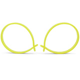 Neon Yellow Plastic Trouser Protection Band for Keeping Pants out of Bike Chains