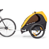 Burley Bee Double Bike and E-Bike Compatible Bike Trailer 45kg capacity
