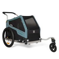 Burley Bark Ranger Bike Trailer and Stroller for Pet/Dog with 34kg capacity