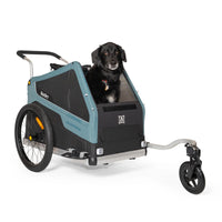 Burley Bark Ranger Bike Trailer and Stroller for Pet/Dog with 34kg capacity