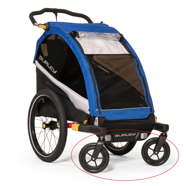 Burley 2-Wheel Stroller Kit for D'Lite Solo Encore Cub Bike