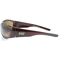 Dirty Dog Jaba Polished Dark Brown/Brown Polarised Men's Sunglasses 52830