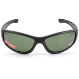 Dirty Dog Boofer 52960 Satin Black Green Polarised Sunglasses
