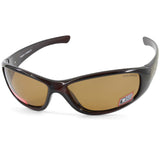 Dirty Dog Boofer Polished Dark Brown/Brown Polarised Men's Sunglasses 52999