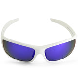 Dirty Dog Clank 53241 White/Blue Mirror Polarised Men's Sport Sunglasses