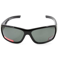 Dirty Dog Slab Polished Black/Green Polarised Men's Casual Sunglasses 53342