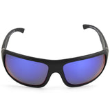 Dirty Dog Hammer 53460 Satin Black/Blue Mirror Polarised Sunglasses