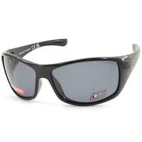 Dirty Dog Icicle 53465 Polished Black/Grey Polarised Men's Sunglasses