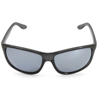Dirty Dog Quench Crystal Black/Silver Mirror Polarised Men's Sunglasses