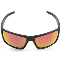 Dirty Dog Primp Satin Black/Red Fusion Mirror Polarised Unisex Sunglasses 53535