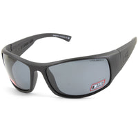 Dirty Dog Muzzle 53695 Satin Black/Grey Polarised Sunglasses