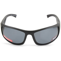 Dirty Dog Muzzle 53695 Satin Black/Grey Polarised Sunglasses