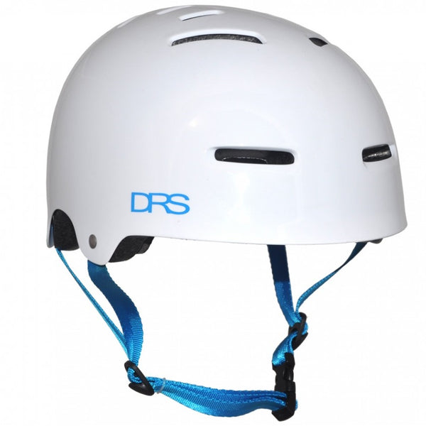 DRS BMX Bike Helmet White Gloss AS/NZS Safety Standard Certified