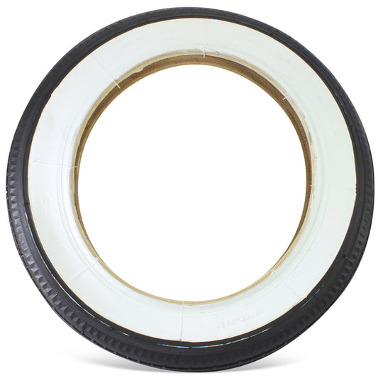Duro 12 1/2" x 2 1/4 Whitewall Rubber Pram Buggy or Stroller Tyre