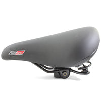 Endzone Black Webspring Bike Seat/Saddle with Gel Top and Comfort Foam