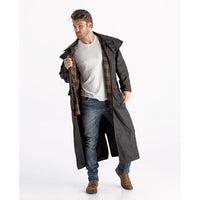 Didgeridoonas Franklin Full Length Oilskin Coat