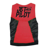 Jetpilot Cause Junior JA18211C F/E L50 Kids Neo Vest Black Red Size 3-4