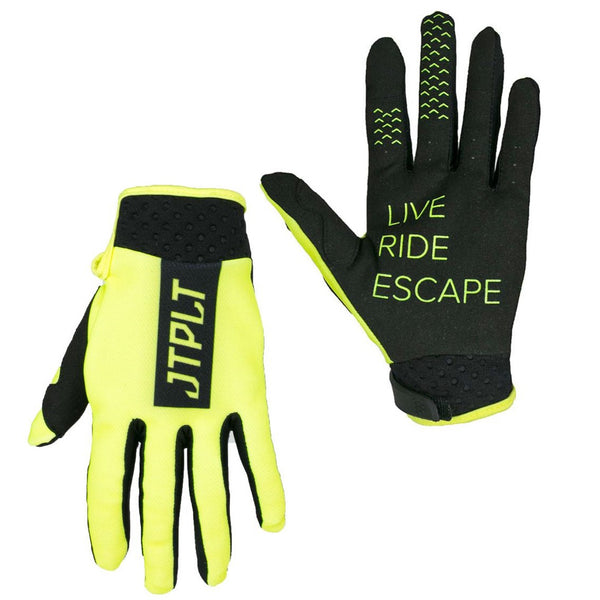 Jetpilot Matrix RX Super Lite Water Ski Gloves Black/Yellow Sizes XL-2XL