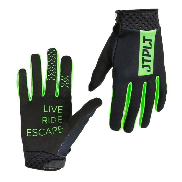 Jetpilot Matrix RX Super Lite Water Ski Gloves Black/Green Sizes XXS - 2XL