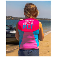 Jetpilot Cause Kid's and Youth Neo PFD Life Jacket Vest Pink Sizes 3-14