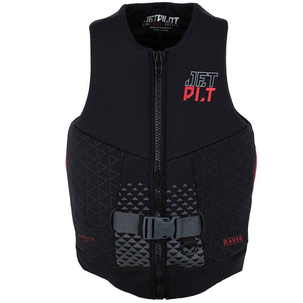 Jetpilot Cause JA20218 Men's L50S PFD Vest Black Red Sizes S-4XL