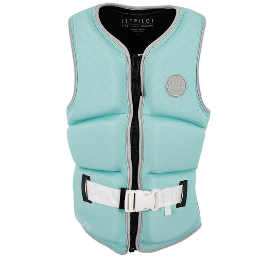 Jetpilot Allure JA20298 Segmented F/E L50S Women's PFD Vest Teal Sizes 6-16