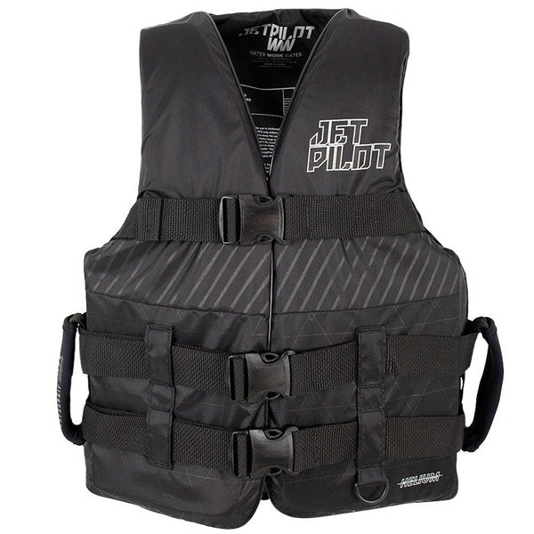 Jetpilot Helium Black F/E Entry-Level Men's Nylon L50S PWC Life Vest
